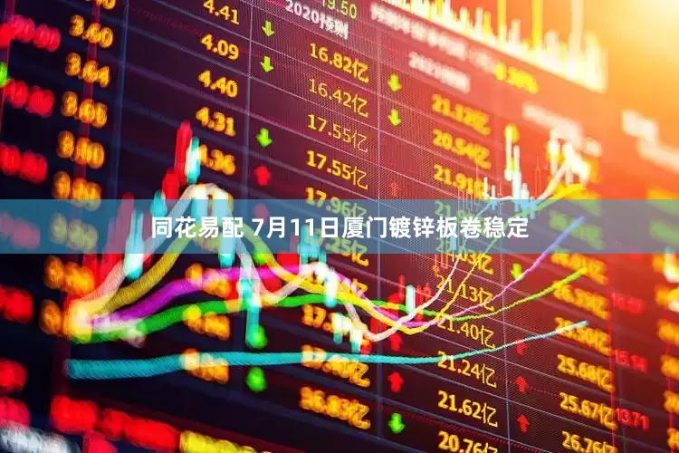 同花易配 7月11日厦门镀锌板卷稳定